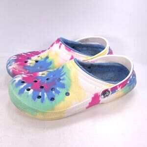 Crocs Classic Casual Slip On Comfort Mule Clog Womens Size 11 Mens 9 Multicolor